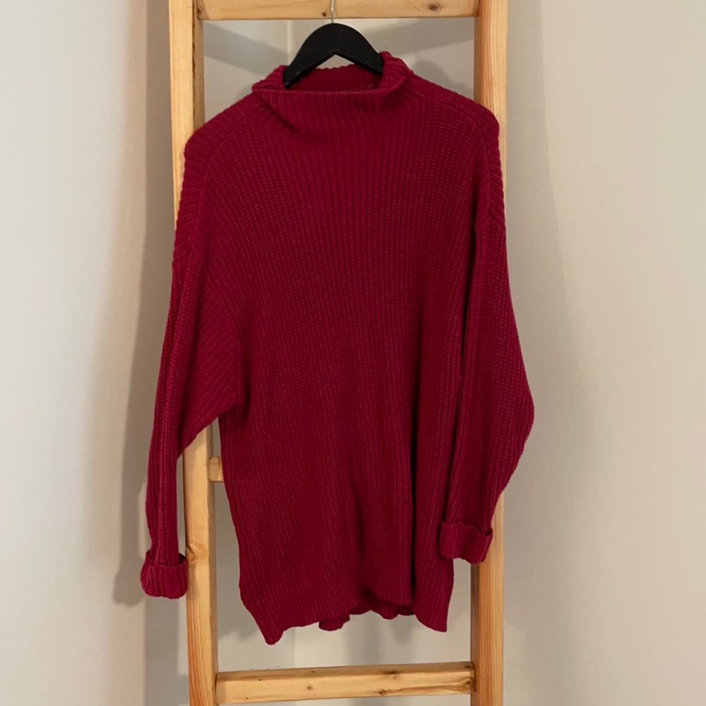 American Eagle Red Sweater